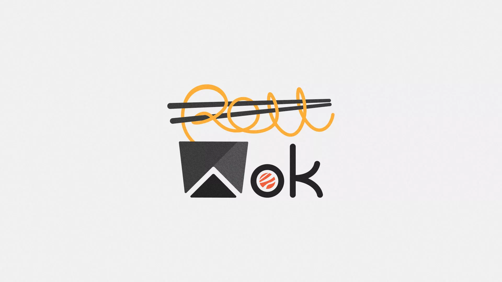 Разработка логотипа в Богучаре для суши-бара «Roll Wok Club» Разработка логотипа в Богучаре для суши-бара «Roll Wok Club»